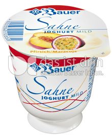 Produktabbildung: Bauer Sahnejoghurt Pfirsich-Maracuja 150 g