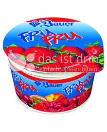 Produktabbildung: Bauer FruFru Erdbeere 100 g