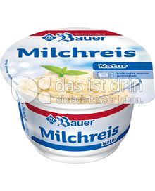 Produktabbildung: Bauer Milchreis Natur 200 g