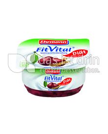 Produktabbildung: Ehrmann FitVital Diät Speisequark Vollkorn Kirsch 150 g