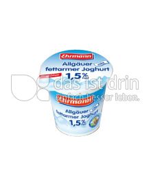 Produktabbildung: Ehrmann Allgäuer fettarmer Joghurt (stichfest) 150 g