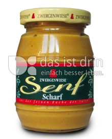 Produktabbildung: Zwergenwiese Scharfer Senf 160 ml
