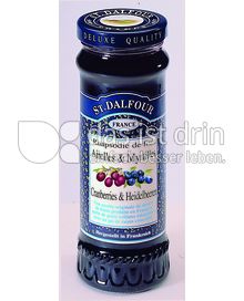 Produktabbildung: Rhapsodie de fruit Fruchtaufstrich "Cranberries & Heidelbeeren" 284 g