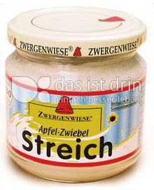 Produktabbildung: Zwergenwiese Apfel-Zwiebel Streich 180 g
