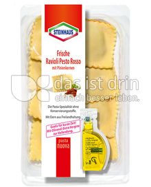 Produktabbildung: Steinhaus Frische Ravioli Pesto Rosso mit Pinienkernen 200 g