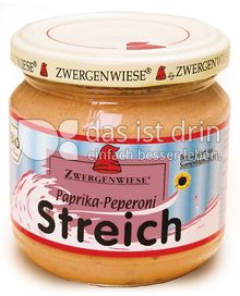 Produktabbildung: Zwergenwiese Paprika-Peperoni Streich 180 g