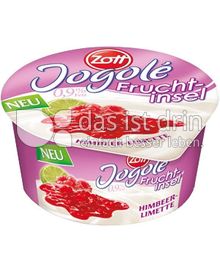 Produktabbildung: Jogolé Fruchtinsel Himbeer-Limette 150 g