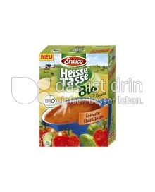 Produktabbildung: Erasco Heisse Tasse Bio Tomate-Basilikum 2 St.