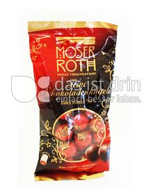 Produktabbildung: Moser Roth Feine Schokoladenkugeln 150 g