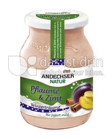 Produktabbildung: Andechser Natur Wintertraum Bio-Jogurt mild Pflaume-Zimt 500 g