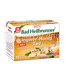 Produktabbildung: Bad Heilbrunner® Ingwer-Honig Tee 15 St.