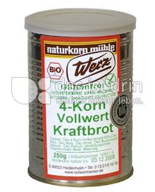 Produktabbildung: Werz 4-Korn-Vollwert-Kraftbrot 250 g