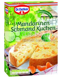 Produktabbildung: Dr. Oetker Mandarinen Schmand Kuchen 460 g