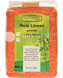 Produktabbildung: Rapunzel Rote Linsen 500 g