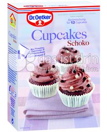 Produktabbildung: Dr. Oetker Cupcakes Schoko 340 g