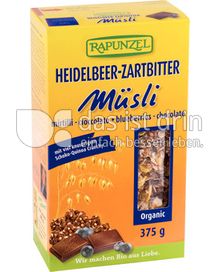 Produktabbildung: Rapunzel Heidelbeer-Zartbitter Müsli 375 g