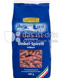 Produktabbildung: Rapunzel Dinkel-Spirelli Vollkorn 500 g