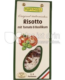 Produktabbildung: Rapunzel Risotto mit Tomate & Basilikum 