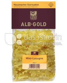 Produktabbildung: ALB-GOLD Hausmacher Eiernudeln Mini-Lasagne 500 g