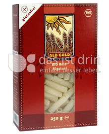 Produktabbildung: ALB-GOLD Bio Reis-Rigatoni 250 g