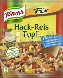 Produktabbildung: Knorr Fix Hack-Reis Topf 49 g