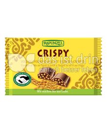 Produktabbildung: Rapunzel Crispy Vollmilchschokolade 