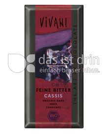 Produktabbildung: VIVANI Feine Bitter Cassis 100 g