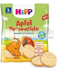 Produktabbildung: HiPP Apfel Reiswaffeln 35 g