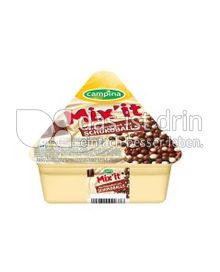 Produktabbildung: Campina Mix'it Vanillejoghurt mit Schokoballs 150 g
