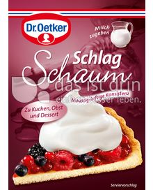 Produktabbildung: Dr. Oetker Schlagschaum 26 g