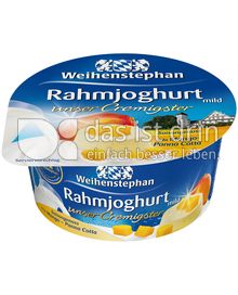 Produktabbildung: Weihenstephan Rahmjoghurt à la Mango-Panna Cotta 150 g