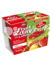 Produktabbildung: Schwartau Fruit2day zum Löffeln Erdbeere - Apfel 400 g