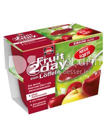 Produktabbildung: Schwartau Fruit2day zum Löffeln Kirsche - Apfel 400 g