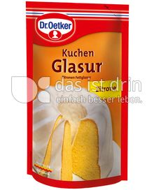 Produktabbildung: Dr. Oetker Kuchenglasur Zitrone 125 g