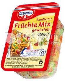 Produktabbildung: Dr. Oetker kandierter Früchte-Mix 100 g