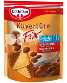 Produktabbildung: Dr. Oetker Kuvertüre Fix Vollmilch 150 g