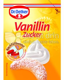 Produktabbildung: Dr. Oetker Vanillin-Zucker, Nachfüllbeutel 
