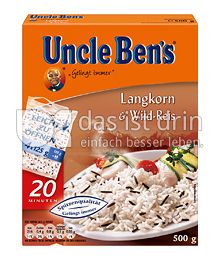 Produktabbildung: Uncle Ben's® Langkorn & Wild-Reis 500 g