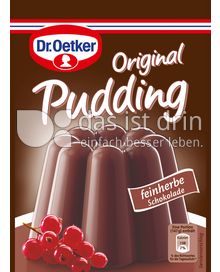 Produktabbildung: Dr. Oetker Original Pudding Schokolade feinherb 144 g