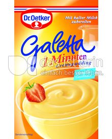 Produktabbildung: Dr. Oetker Galetta 1 Minuten Cremepudding Vanille 80 g