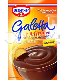 Produktabbildung: Dr. Oetker Galetta 1 Minuten Cremepudding Schokolade 99 g