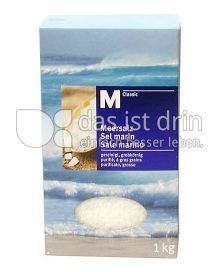 Produktabbildung: Migros M-Classic Meersalz 1 kg