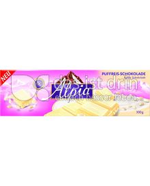 Produktabbildung: Alpia Puffreis-Tafel weiße Schokolade 300 g