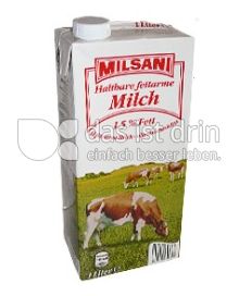 Produktabbildung: Milsani Haltbare fettarme Milch 1 l