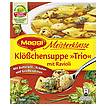 Produktabbildung: Maggi Meisterklasse Klößchensuppe »Trio« mit Ravioli  54 g