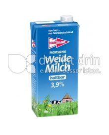 Produktabbildung: Hansano Weide Milch 1 l