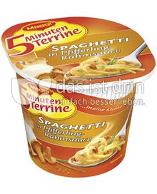 Produktabbildung: Maggi 5 Minuten Terrine Spaghetti in Pfifferling-Rahmsauce 52 g