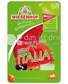 Produktabbildung: Wiesenhof Geflügel Salami Italia 100 g