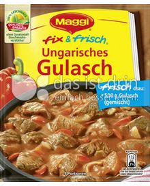Produktabbildung: Maggi fix & frisch Ungarisches Gulasch 46 g