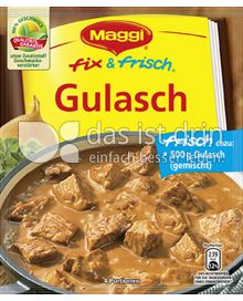 Produktabbildung: Maggi fix & frisch Gulasch 43 g